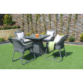 Elegant Design Poly Rattan Coffee and Dining Set For Outdoor Garden Furniture
